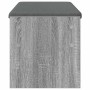Banco de entrada con cojín Gris Sonoma 103 x 38 x 40 cm en Bancos para recibidores y almacenamiento | Comprar online en Foru.es