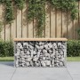 Banco de jardín diseño gaviones madera maciza pino 83x31,5x42cm de vidaXL, Bancos de jardín - Ref: Foro24-834347, Precio: 57,...