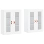 Armarios de pared 2 uds madera de ingeniería blanco de vidaXL, Aparadores - Ref: Foro24-3197913, Precio: 158,27 €, Descuento: %