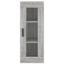 Aparador alto madera contrachapada gris Sonoma 34,5x34x180 cm de vidaXL, Aparadores - Ref: Foro24-3199247, Precio: 127,93 €, ...