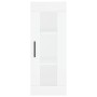 Aparador alto madera contrachapada blanco 34,5x34x180 cm de vidaXL, Aparadores - Ref: Foro24-3199321, Precio: 116,26 €, Descu...