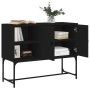 Aparador de madera de ingeniería negro 100x40x79,5 cm de vidaXL, Aparadores - Ref: Foro24-831818, Precio: 77,82 €, Descuento: %