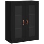 Armarios de pared 2 uds madera de ingeniería negro de vidaXL, Aparadores - Ref: Foro24-3197914, Precio: 168,63 €, Descuento: %