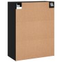 Armarios de pared 2 uds madera de ingeniería negro de vidaXL, Aparadores - Ref: Foro24-3197914, Precio: 168,63 €, Descuento: %