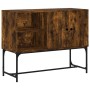 Aparador de madera de ingeniería roble ahumado 100x40x79,5 cm de vidaXL, Aparadores - Ref: Foro24-831820, Precio: 75,38 €, De...