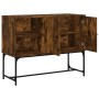Aparador de madera de ingeniería roble ahumado 100x40x79,5 cm de vidaXL, Aparadores - Ref: Foro24-831820, Precio: 75,38 €, De...