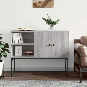 Sonoma gray engineered wood sideboard 100x40x79.5 cm by vidaXL, Sideboards - Ref: Foro24-831821, Price: 76,69 €, Discount: %