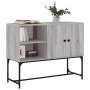 Aparador de madera de ingeniería gris Sonoma 100x40x79,5 cm de vidaXL, Aparadores - Ref: Foro24-831821, Precio: 77,62 €, Desc...