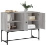 Aparador de madera de ingeniería gris Sonoma 100x40x79,5 cm de vidaXL, Aparadores - Ref: Foro24-831821, Precio: 77,62 €, Desc...
