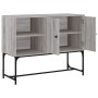 Aparador de madera de ingeniería gris Sonoma 100x40x79,5 cm de vidaXL, Aparadores - Ref: Foro24-831821, Precio: 77,62 €, Desc...