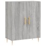Aparador alto madera contrachapada gris sonoma 69,5x34x180 cm de vidaXL, Aparadores - Ref: Foro24-3189243, Precio: 134,54 €, ...