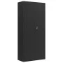 Armario archivador de acero negro 90x40x200 cm de vidaXL, Armarios archivadores - Ref: Foro24-339762, Precio: 357,08 €, Descu...