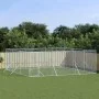 Perrera de exterior acero galvanizado plateado 6x6x2 m de vidaXL, Casetas y cercados para perros - Ref: Foro24-3190460, Preci...