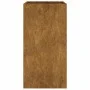 Jardinera de acero corten 40x40x80 cm de vidaXL, Maceteros y jardineras - Ref: Foro24-824524, Precio: 101,71 €, Descuento: %