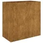 Jardinera de acero corten 80x40x80 cm de vidaXL, Maceteros y jardineras - Ref: Foro24-824525, Precio: 109,37 €, Descuento: %