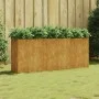Jardinera acero corten 200x40x80 cm de vidaXL, Maceteros y jardineras - Ref: Foro24-824527, Precio: 210,79 €, Descuento: %