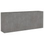 Jardinera acero corten 200x40x80 cm de vidaXL, Maceteros y jardineras - Ref: Foro24-824527, Precio: 226,05 €, Descuento: %