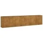 Jardinera acero corten 360x40x80 cm de vidaXL, Maceteros y jardineras - Ref: Foro24-824529, Precio: 447,17 €, Descuento: %