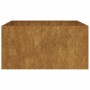 Jardinera de acero corten 80x80x40 cm de vidaXL, Maceteros y jardineras - Ref: Foro24-824531, Precio: 106,94 €, Descuento: %