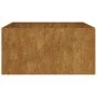 Jardinera de acero corten 80x80x40 cm de vidaXL, Maceteros y jardineras - Ref: Foro24-824531, Precio: 99,04 €, Descuento: %