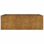 Jardinera acero corten 120x80x40 cm de vidaXL, Maceteros y jardineras - Ref: Foro24-824532, Precio: 138,34 €, Descuento: %