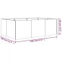 Jardinera acero corten 120x80x40 cm de vidaXL, Maceteros y jardineras - Ref: Foro24-824532, Precio: 131,70 €, Descuento: %