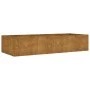 Jardinera acero corten 200x80x40 cm de vidaXL, Maceteros y jardineras - Ref: Foro24-824533, Precio: 148,49 €, Descuento: %