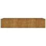 Jardinera acero corten 200x80x40 cm de vidaXL, Maceteros y jardineras - Ref: Foro24-824533, Precio: 148,49 €, Descuento: %