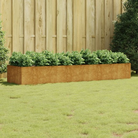 Jardinera acero corten 280x80x40 cm de vidaXL, Maceteros y jardineras - Ref: Foro24-824534, Precio: 202,82 €, Descuento: %