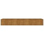 Jardinera acero corten 280x80x40 cm de vidaXL, Maceteros y jardineras - Ref: Foro24-824534, Precio: 202,82 €, Descuento: %