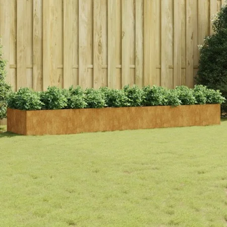 Jardinera acero corten 360x80x40 cm de vidaXL, Maceteros y jardineras - Ref: Foro24-824535, Precio: 232,26 €, Descuento: %