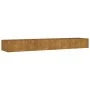 Jardinera acero corten 360x80x40 cm de vidaXL, Maceteros y jardineras - Ref: Foro24-824535, Precio: 232,26 €, Descuento: %