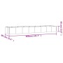 Jardinera acero corten 360x80x40 cm de vidaXL, Maceteros y jardineras - Ref: Foro24-824535, Precio: 243,14 €, Descuento: %