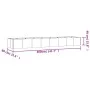 Jardinera acero corten 360x80x40 cm de vidaXL, Maceteros y jardineras - Ref: Foro24-824535, Precio: 232,26 €, Descuento: %
