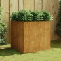 Jardinera de acero corten 80x80x80 cm de vidaXL, Maceteros y jardineras - Ref: Foro24-824537, Precio: 159,65 €, Descuento: %