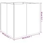 Jardinera de acero corten 80x80x80 cm de vidaXL, Maceteros y jardineras - Ref: Foro24-824537, Precio: 142,83 €, Descuento: %