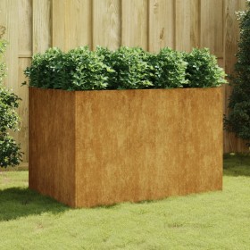 Jardinera acero corten 120x80x80 cm de vidaXL, Maceteros y jardineras - Ref: Foro24-824538, Precio: 196,12 €, Descuento: %