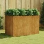 Jardinera acero corten 120x80x80 cm de vidaXL, Maceteros y jardineras - Ref: Foro24-824538, Precio: 174,74 €, Descuento: %