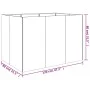 Jardinera acero corten 120x80x80 cm de vidaXL, Maceteros y jardineras - Ref: Foro24-824538, Precio: 174,74 €, Descuento: %