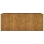 Jardinera acero corten 200x80x80 cm de vidaXL, Maceteros y jardineras - Ref: Foro24-824539, Precio: 277,90 €, Descuento: %