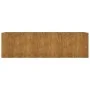 Jardinera acero corten 280x80x80 cm de vidaXL, Maceteros y jardineras - Ref: Foro24-824540, Precio: 304,40 €, Descuento: %