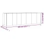 Jardinera acero corten 280x80x80 cm de vidaXL, Maceteros y jardineras - Ref: Foro24-824540, Precio: 304,40 €, Descuento: %