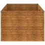 Jardinera de acero corten 196x100x69 cm de vidaXL, Maceteros y jardineras - Ref: Foro24-152003, Precio: 94,17 €, Descuento: %