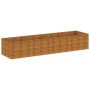 Jardinera acero corten 386x100x69 cm de vidaXL, Maceteros y jardineras - Ref: Foro24-152005, Precio: 137,88 €, Descuento: %