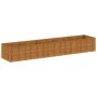 Jardinera de acero corten 479x100x69 cm de vidaXL, Maceteros y jardineras - Ref: Foro24-152006, Precio: 163,46 €, Descuento: %