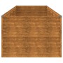 Jardinera de acero corten 479x100x69 cm de vidaXL, Maceteros y jardineras - Ref: Foro24-152006, Precio: 167,52 €, Descuento: %