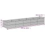 Jardinera de acero corten 479x100x69 cm de vidaXL, Maceteros y jardineras - Ref: Foro24-152006, Precio: 163,46 €, Descuento: %