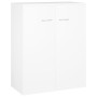 Aparador de madera contrachapada blanco 60x30x75 cm de vidaXL, Aparadores - Ref: Foro24-800729, Precio: 60,12 €, Descuento: %