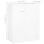 White plywood sideboard 60x30x75 cm by vidaXL, Sideboards - Ref: Foro24-800729, Price: 59,48 €, Discount: %