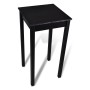 Mesa de bar con 2 sillas de barra negras de vidaXL, muebles para cocinas y comedores - Ref: Foro24-160726, Precio: 290,52 €, ...